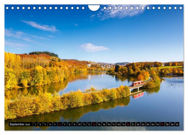 Produktbild: Biggesee und Listertalsperre (Wandkalender 2026 DIN A4 quer), CALVENDO Monatskalender