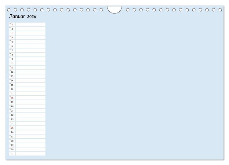 Produktbild: Bunter Bastelkalender (Wandkalender 2026 DIN A4 quer), CALVENDO Monatskalender