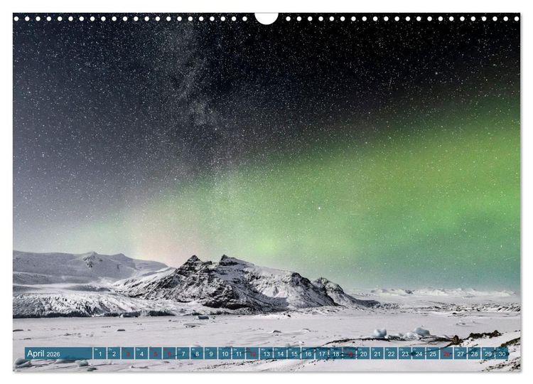Produktbild: Island - Reise in eine andere Welt (Wandkalender 2026 DIN A3 quer), CALVENDO Monatskalender