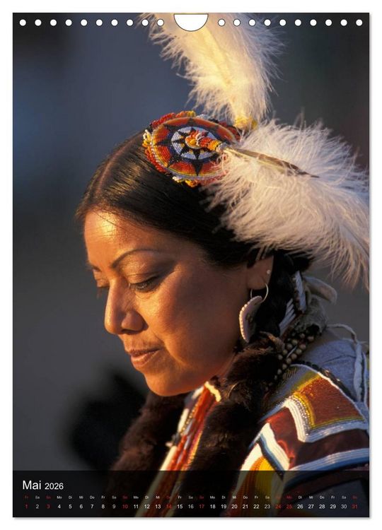 Produktbild: Indianer, Portrait Collection 1 (Wandkalender 2026 DIN A4 hoch), CALVENDO Monatskalender