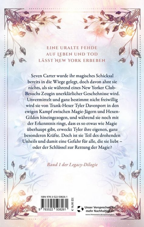 Produktbild: Legacy of a Silver Night (Legacy-Dilogie 1)