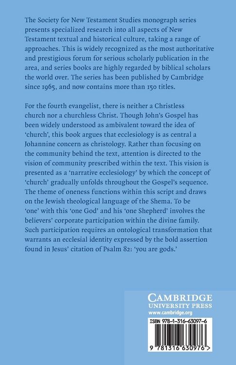 Produktbild: Ecclesiology and Theosis in the Gospel of John