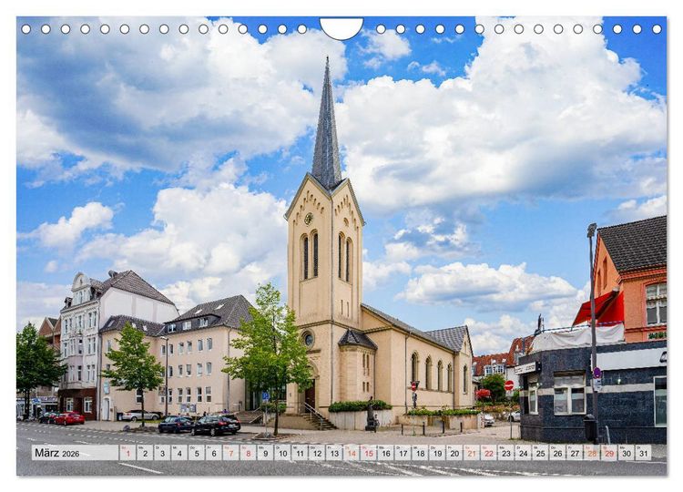 Produktbild: Recklinghausen Impressionen (Wandkalender 2026 DIN A4 quer), CALVENDO Monatskalender