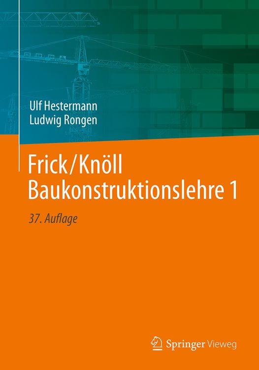 Produktbild: Frick/Knöll Baukonstruktionslehre 1