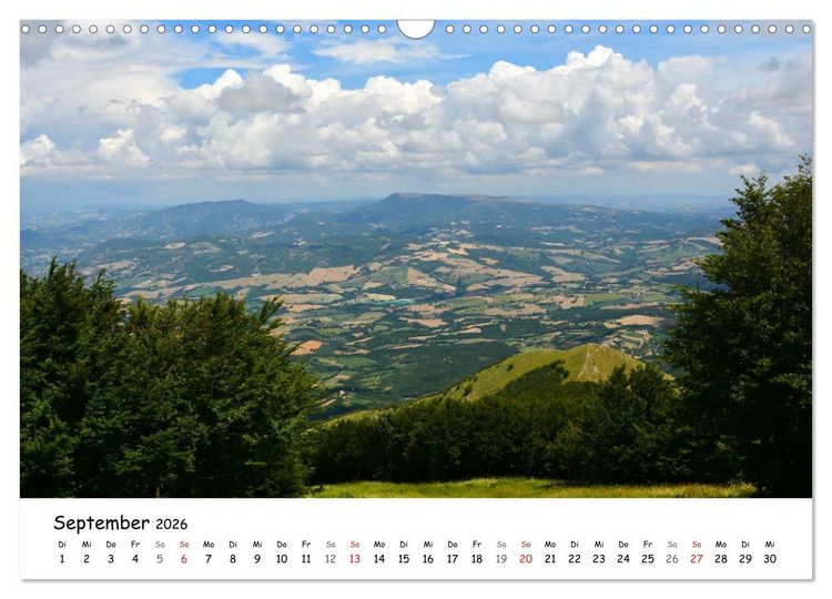 Produktbild: Die Marken, Impressionen aus dem unbekannten Italien (Wandkalender 2026 DIN A3 quer), CALVENDO Monatskalender