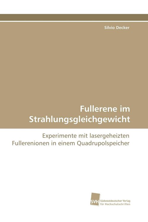 Produktbild: Fullerene im Strahlungsgleichgewicht
