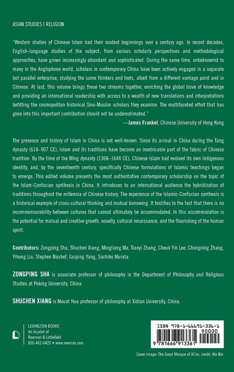 Produktbild: Islamic-Confucian Synthesis in China