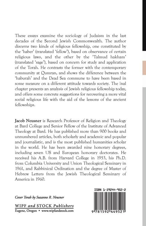 Produktbild: Fellowship in Judaism