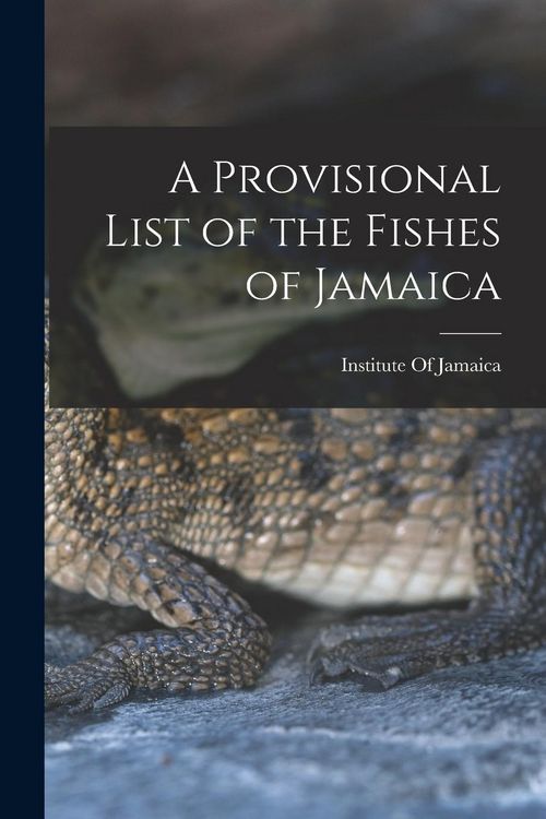 Produktbild: A Provisional List of the Fishes of Jamaica