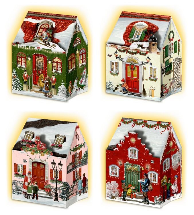 Produktbild: Mini-Adventskalender &ndash; Happy Christmas Houses