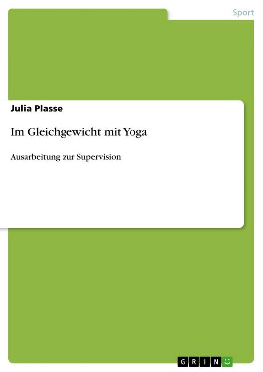 Produktbild: Im Gleichgewicht mit Yoga