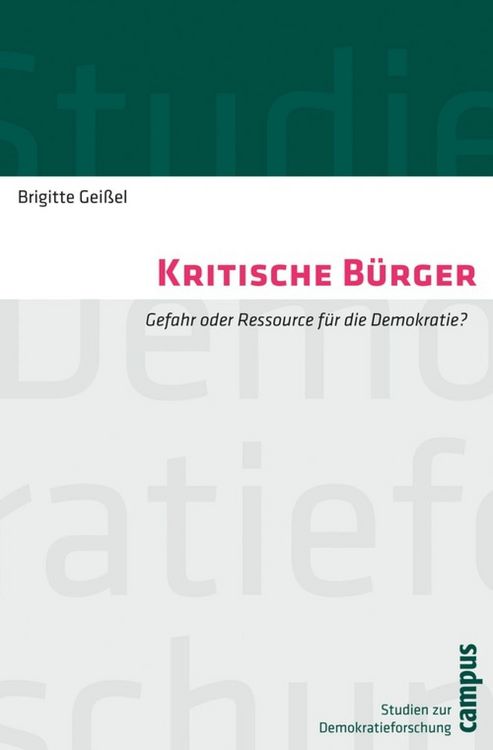 Produktbild: Kritische B&uuml;rger