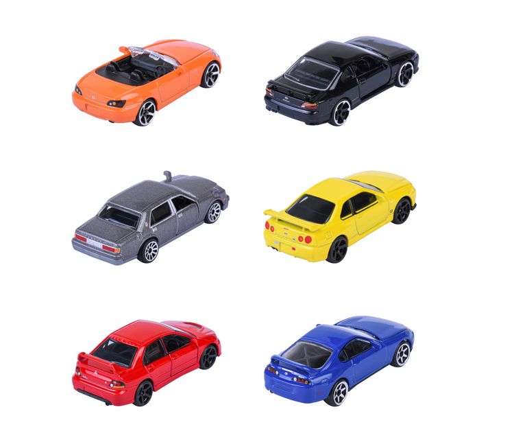 Produktbild: JDM Legends Premium Cars, 6+1-sort.