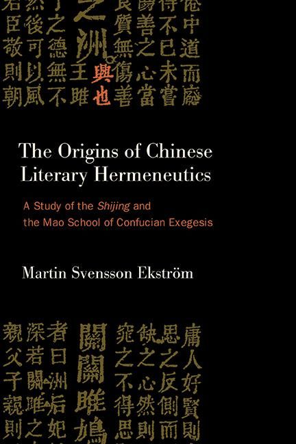 Produktbild: The Origins of Chinese Literary Hermeneutics