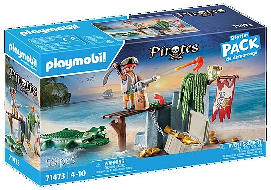 Produktbild: 71473 Pirat mit Alligator