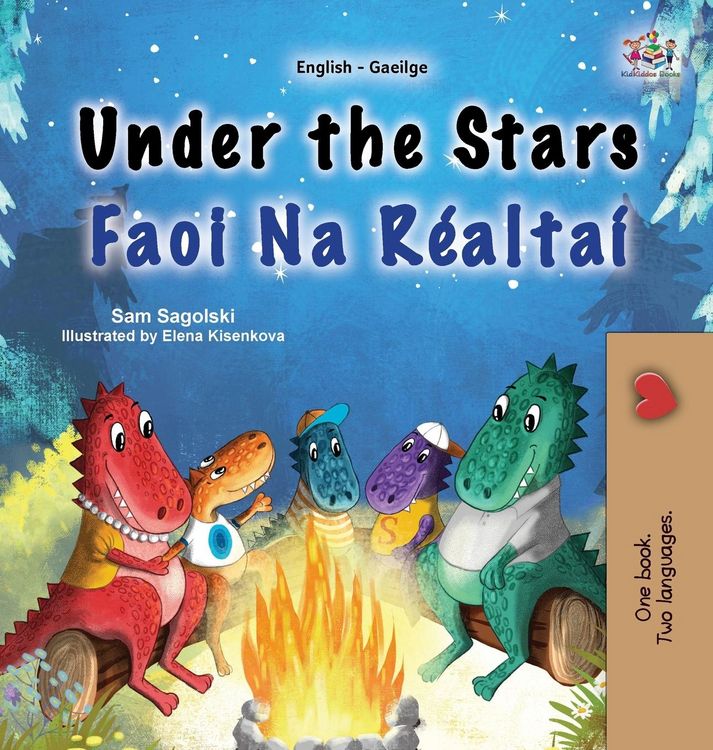 Produktbild: Under the Stars (English Irish Bilingual Kids Book)