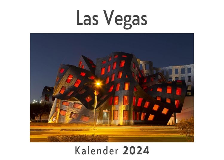 Produktbild: Las Vegas (Wandkalender 2024, Kalender DIN A4 quer, Monatskalender im Querformat mit Kalendarium, Das perfekte Geschenk)