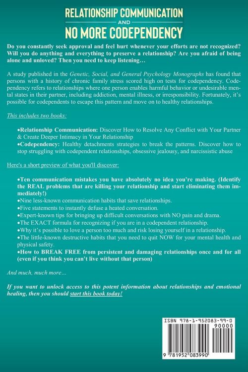 Produktbild: Relationship Communication and No More Codependency 2-in-1 Book