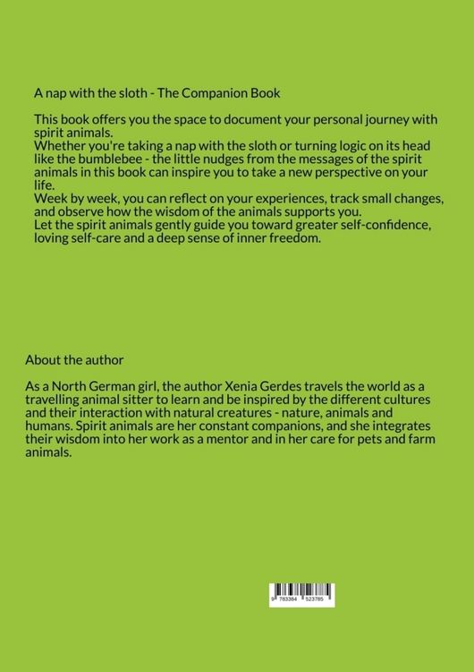Produktbild: Companion book - A nap with the sloth