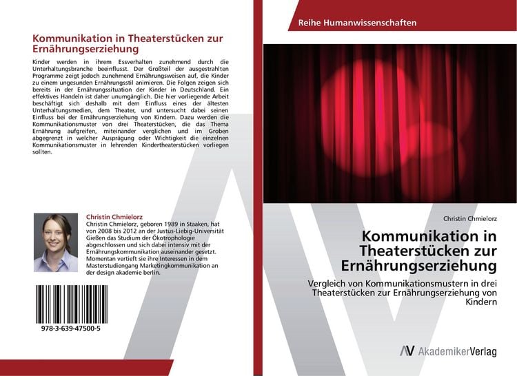Produktbild: Kommunikation in Theaterst&uuml;cken zur Ern&auml;hrungserziehung