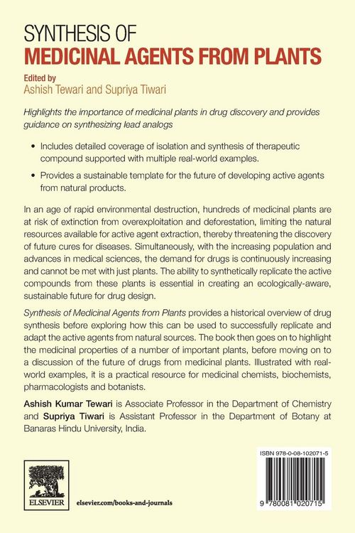 Produktbild: Synthesis of Medicinal Agents from Plants