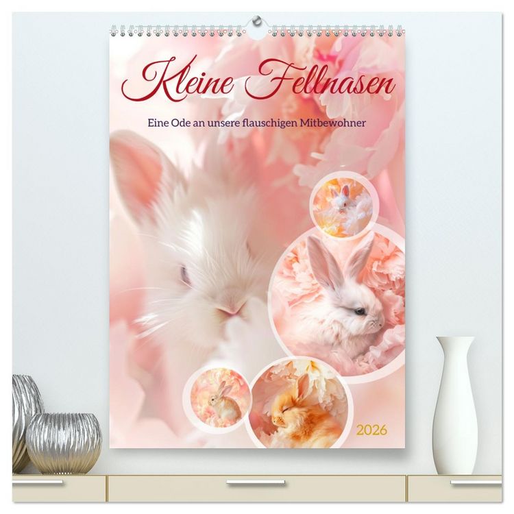 Produktbild: Kleine Fellnasen (hochwertiger Premium Wandkalender 2026 DIN A2 hoch), Kunstdruck in Hochglanz