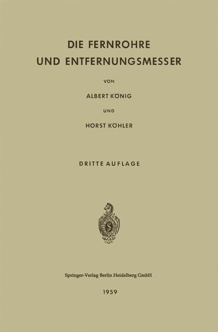 Produktbild: Die Fernrohre und Entfernungsmesser