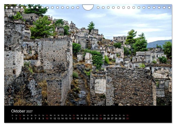 Produktbild: T&uuml;rkische Riviera - Entlang der lykischen K&uuml;ste (Wandkalender 2027 DIN A4 quer), CALVENDO Monatskalender