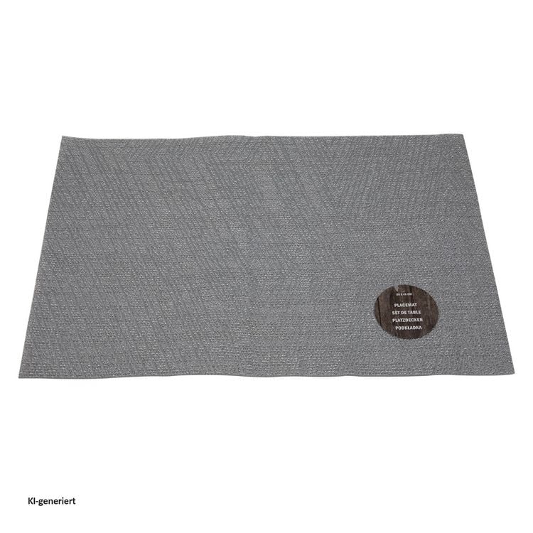 Produktbild: neuetischkultur Tischset 4-teilig Polyester Hellgrau Tischset 4-teilig Polyester Hellgrau