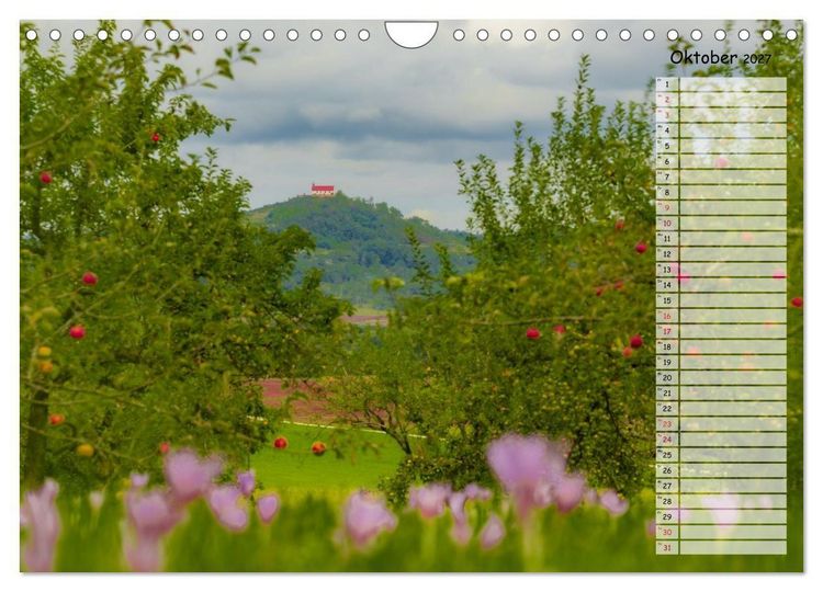 Produktbild: Rund um die Wurmlinger Kapelle (Wandkalender 2027 DIN A4 quer), CALVENDO Monatskalender