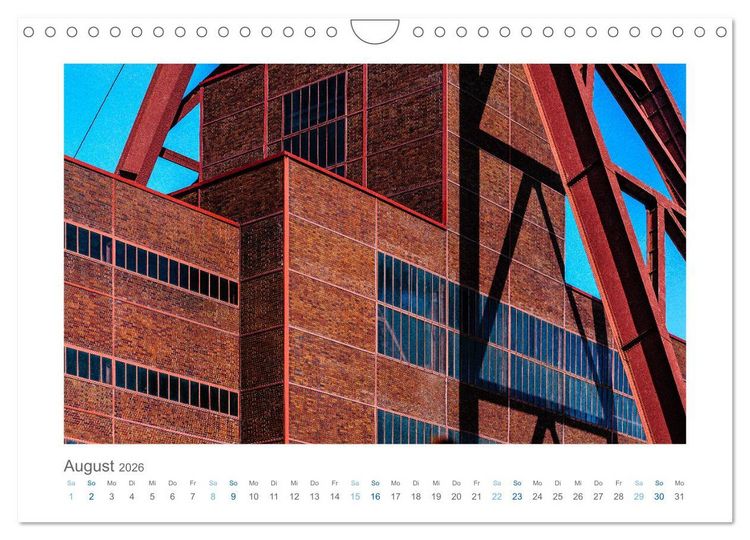 Produktbild: Architektonische Details aus Europa (Wandkalender 2026 DIN A4 quer), CALVENDO Monatskalender