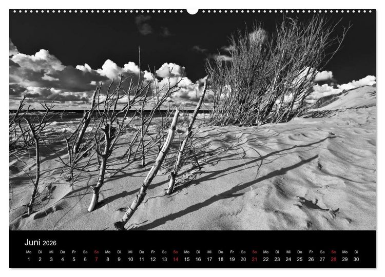 Produktbild: Strandspaziergang an der Ostsee (hochwertiger Premium Wandkalender 2026 DIN A2 quer), Kunstdruck in Hochglanz