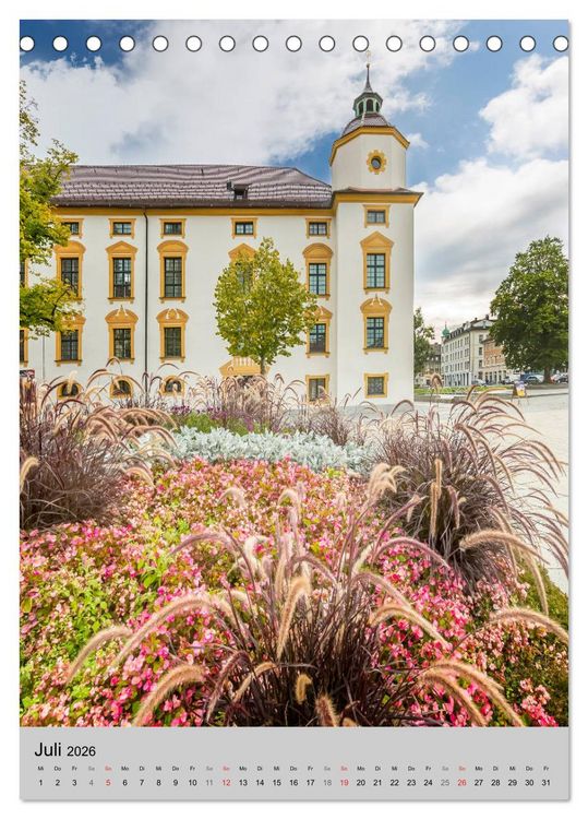 Produktbild: ALLG&Auml;U Idylle und Historie (Tischkalender 2026 DIN A5 hoch), CALVENDO Monatskalender