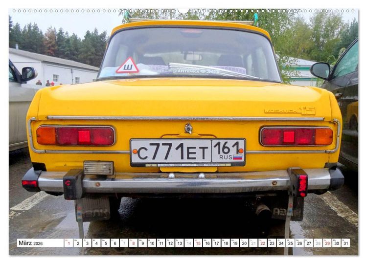 Produktbild: Sowjet-Mobile - Oldtimer der UdSSR (Wandkalender 2026 DIN A2 quer), CALVENDO Monatskalender