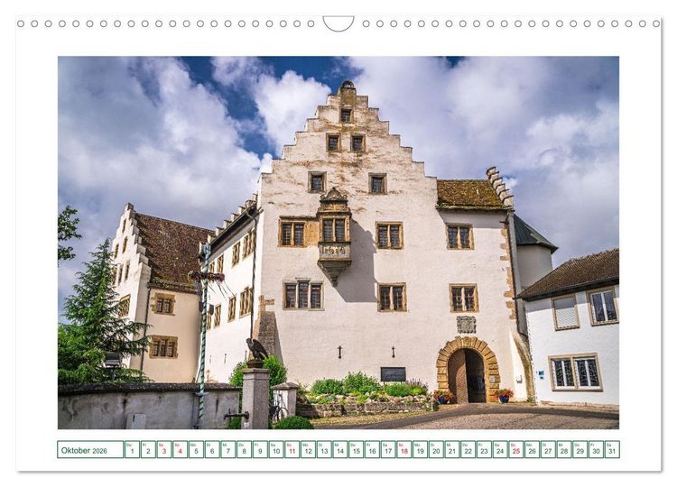 Produktbild: Tengen und Blumenfeld - Kleinstadtperlen des Hegaus (Wandkalender 2026 DIN A3 quer), CALVENDO Monatskalender