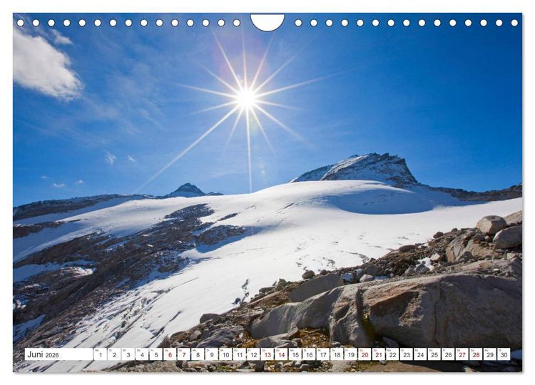 Produktbild: Der Nationalpark Hohe Tauern (Wandkalender 2026 DIN A4 quer), CALVENDO Monatskalender