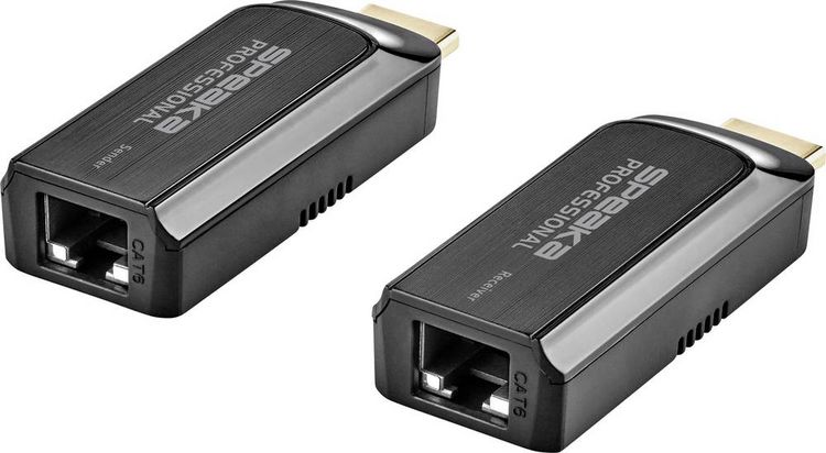 Produktbild: SpeaKa Professional HDMI&reg; Extender (Verl&auml;ngerung) &uuml;ber Netzwerkkabel RJ45 50m