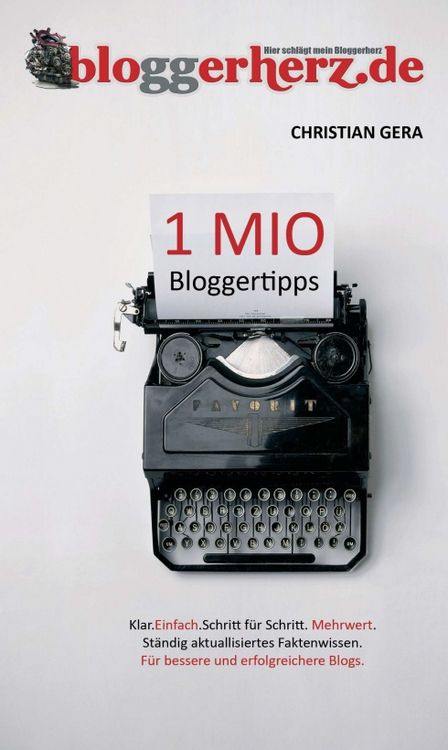 Produktbild: 1 MIO Bloggertipps