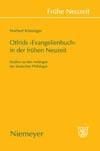 Produktbild: Otfrids 'Evangelienbuch' in der Fr&uuml;hen Neuzeit