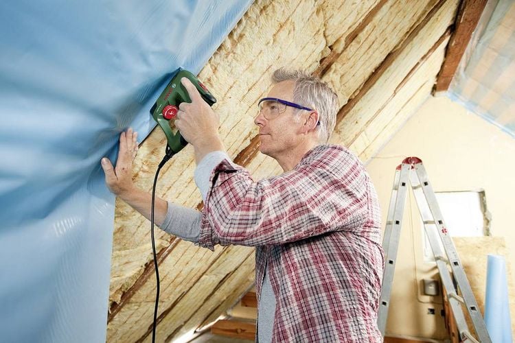 Produktbild: Bosch Home and Garden PTK 14 EDT 0603265500 Elektrotacker Klammerntyp Typ 53 Klammernl&auml;nge 6 - 14 mm