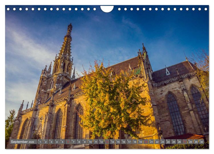 Produktbild: Historisches Esslingen am Neckar 2026 (Wandkalender 2026 DIN A4 quer), CALVENDO Monatskalender