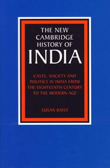 Produktbild: Caste, Society and Politics in India from the Eighteenth Century to the Modern Age