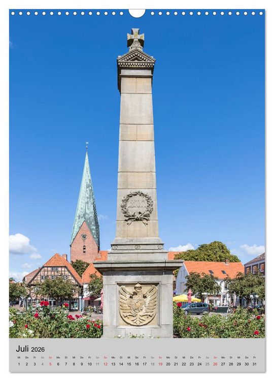Produktbild: HOLSTEINISCHE SCHWEIZ Charmante Orte (Wandkalender 2026 DIN A3 hoch), CALVENDO Monatskalender