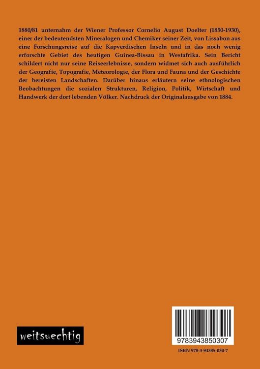 Produktbild: &Uuml;ber die Capverden nach dem Rio Grande und Futah-Djallon