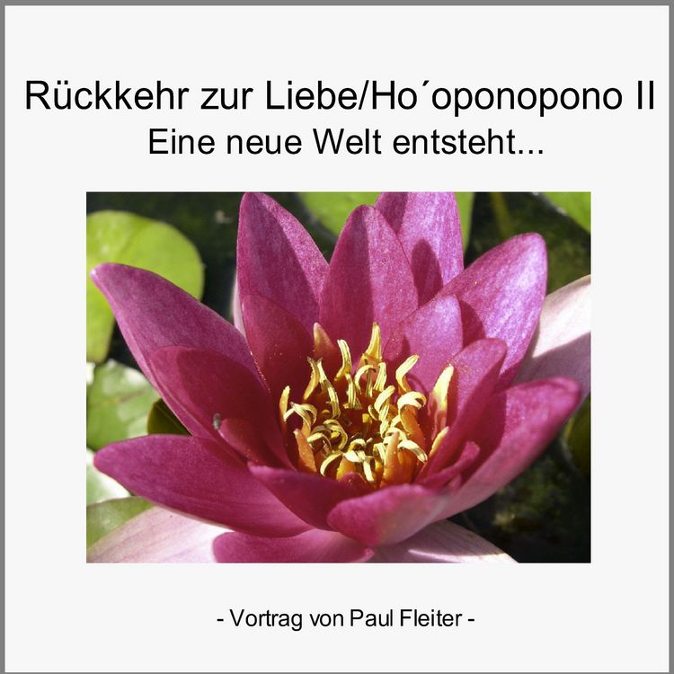 Produktbild: R&uuml;ckkehr zur Liebe - Hooponopono II