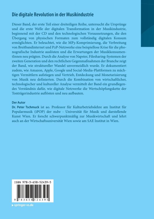 Produktbild: Die digitale Revolution in der Musikindustrie