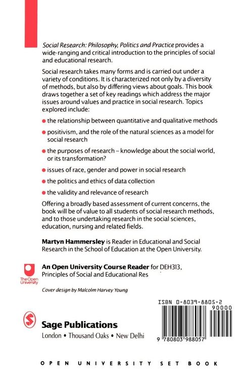 Produktbild: Social Research