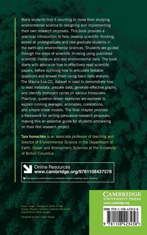 Produktbild: Think, Do, and Communicate Environmental Science