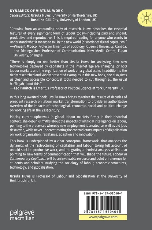 Produktbild: Labour in Contemporary Capitalism