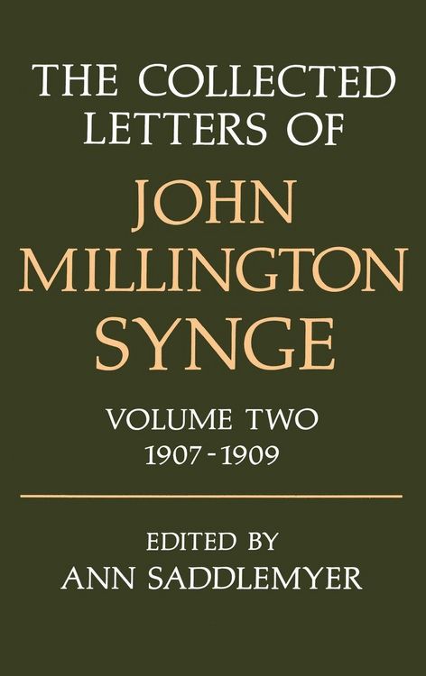 Produktbild: The Collected Letters of John Millington Synge